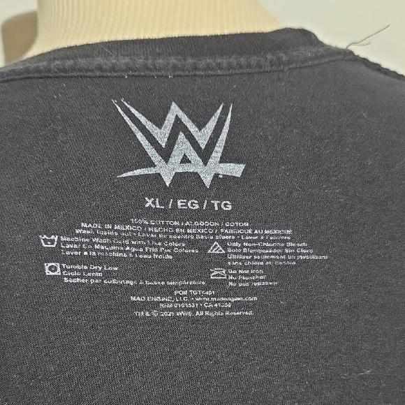 WWE WrestleMania Graphic Black Tee - Picture 4 of 8